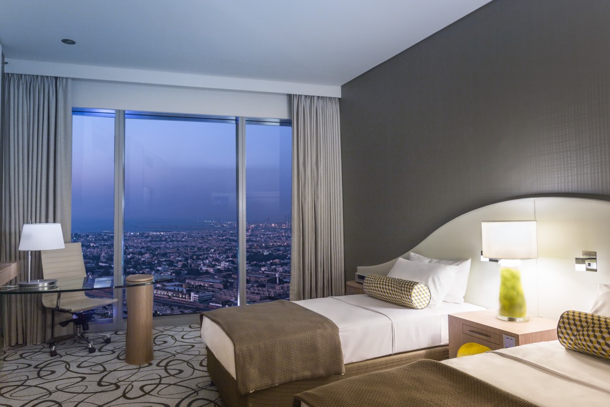 Luxury Twin Room | Twin Bed | Sofitel Dubai Downtown